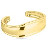 Sculptural Gold Cuff