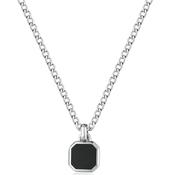 Stainless Steel Black Onyx Pendant image