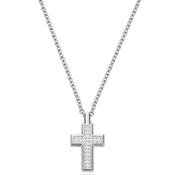 Stainless Steel CZ Cross image