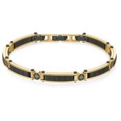 Stainless Steel Gold Backliner Bracelet image