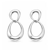 Sterling Silver Wave Earrings image