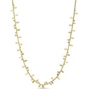 14ct Yellow Gold Spike Necklace image