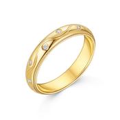 18ct Yellow Gold Fancy Diamond Band image