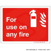 For use on any Fire - 14037 image