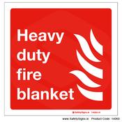 Heavy Duty Fire Blanket - 14060