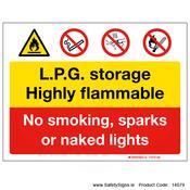 L.P.G. Storage Highly Flammable - 14079 image