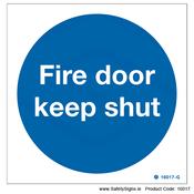 Fire Door Keep Shut  - 16017