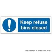 Keep Bins Closed - 16116