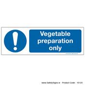Vegetable Preparation - 16125