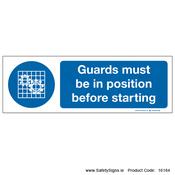 Guards must be in Postion - 16184 image