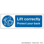 Lift Correctly - 16193 image