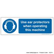 Use Ear Protectors - 16274