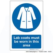 Lab Coats must be Worn - 16321