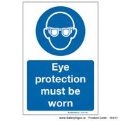 Eye Protection must be Worn - 16331 image