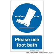 Please Use Foot Bath - 16354 image