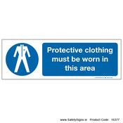 Protective Clothing must be Worn - 16377 image