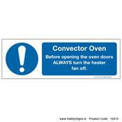 Convector Oven - 16416