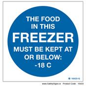 Freezer Temperature - 16433