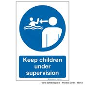 Keep Children under Supervision - 16463 image