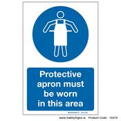 Protective Apron must be Worn - 16476 image