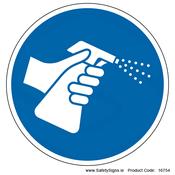 Clean and Disinfect (Circular) - 16754