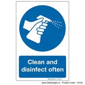 Clean and Disinfect - 16756
