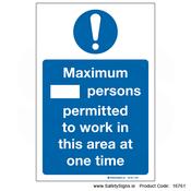 Maximum Persons in Area - 16761 image