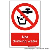 Not Drinking Water - 18112