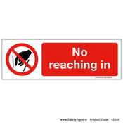No Reaching In - 18206