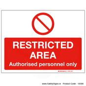Restricted Area - 18306