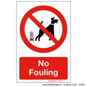 No Fouling - 18388