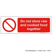 Raw and Cooked Food - 18393