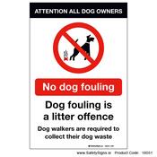No Dog Fouling - 18551
