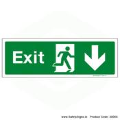 Exit SG103 Arrow Down - 20066 image