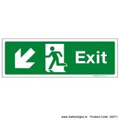 Exit SG103 Arrow Down Left - 20071 image