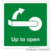 Turn Handle Up Right - 20137