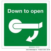Turn Handle Down Left - 20138 image