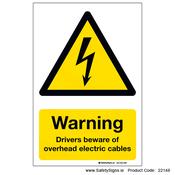 Drivers Beware of Overhead Cables - 22148 image