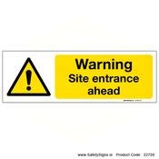 Site Entrance Ahead - 22728 image