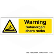 Submerged Sharp Rocks - 22778