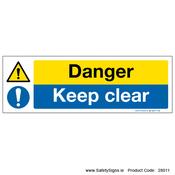 Danger Keep Clear - 28011 image