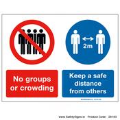 Keep Safe Distance - No Groups - 28183 image