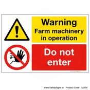 Farm Machinery in Operation - 32059
