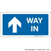 Way In - Arrow Ahead - 34106