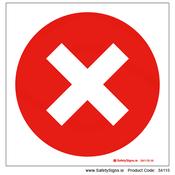 Disapproved - X Mark - 34115