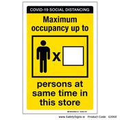 Store Occupancy Limit - 62068