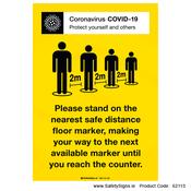 Covid-19 Queue Instructions - 62113