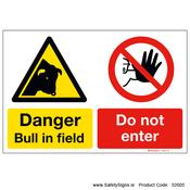 Bull in Field - 32005 image