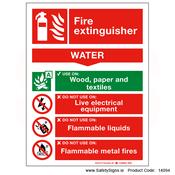 Fire Extinguisher SG15 Water - 14094 image
