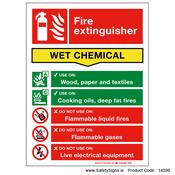 Fire Extinguisher SG15 Wet Chemical - 14098